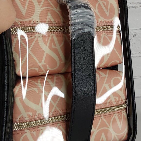 'VICTORIA'S SECRET' LOGO SIGNATURE TRAIN CASE 4 - PIECE SET - Picture 9 of 16